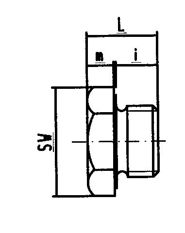 DIN 7604 - Verschlußschraube mit Außensechskant