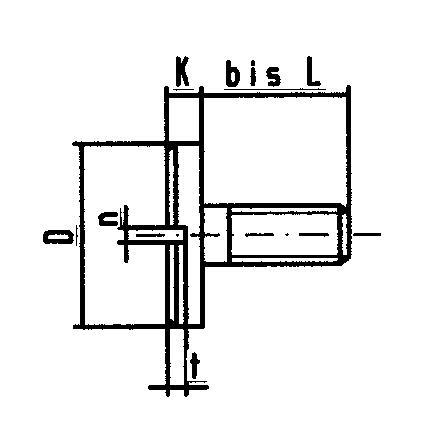 DIN 921 - Flachkopfschrauben mit Sz u. gr. Kopf