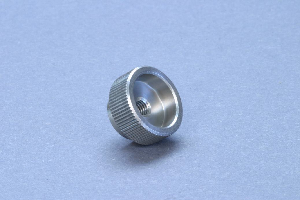 Rändelmutter mit Ausdrehung - ähnl. DIN 6303